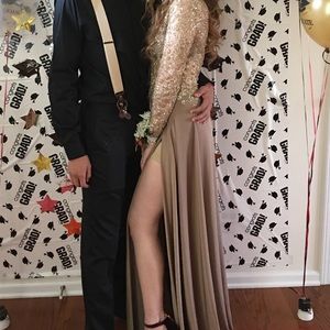 Gold Prom Dress